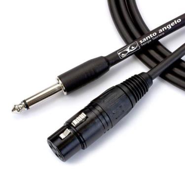 Imagem de Cabo Para Microfone Santo Angelo Ninja Hg P10 X Xlrf 03Ft 091 Cm 8827 