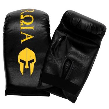 Imagem de Luva bate saco iniciante troia sport, Preto