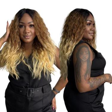 Imagem de Front Lace Premium Peruca Cacheada Idêntica Humano - Aurora - bbless