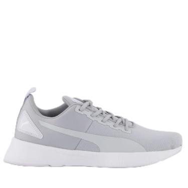 Imagem de Tenis Puma Flyer Runner Mesh WNS Feminino Cinza e Branco 35