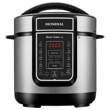Imagem de Panela De Pressão Elétrica Mondial 3 Litros Preta 110V