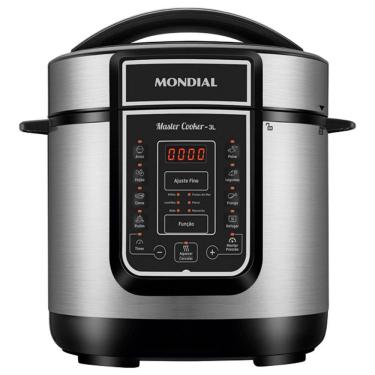 Imagem de Panela De Pressão Elétrica Mondial 3 Litros Preta 110V