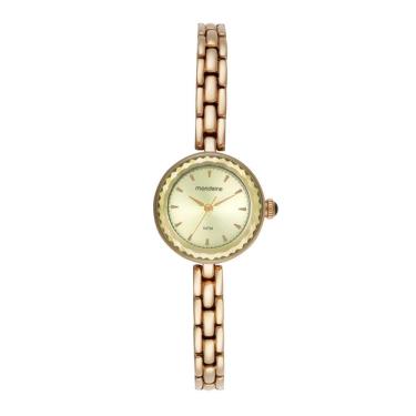 Imagem de Relogio Mondaine Feminino Ref: 32938lpmvdm1 Bracelete Dourado