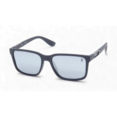 Imagem de Óculos de Sol Casual Polarizado Masculino Polo London Club, Lente UV400 Kit contém Case Couro ECO (Marrom)