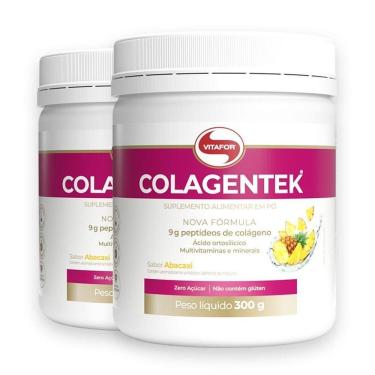 Imagem de Kit 2 Colágeno Hidrolisado Colagentek Da Vitafor