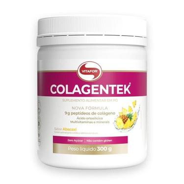 Imagem de Colágeno Hidrolisado Colagentek Vitafor 300G Abacaxi