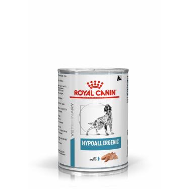 Imagem de Ração Úmida Royal Canin Veterinary Hypoallergenic para Cães com Sensibilidades Alimentares 400g