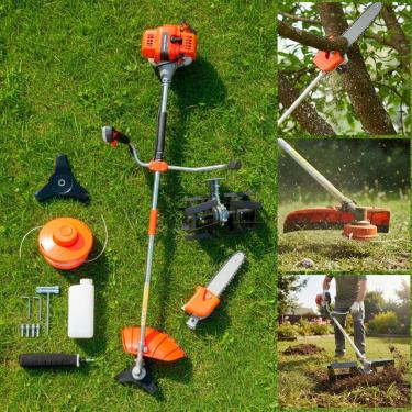 Imagem de Roçadeira Multifuncional 75cc com Enxada Rotativa e Motopoda 75cc