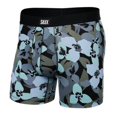 Imagem de SAXX Cueca boxer masculina – Cueca boxer Daytripper com suporte embutido para homens