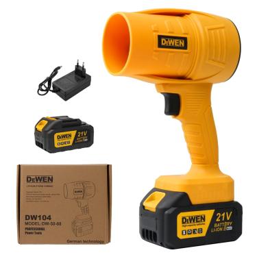 Imagem de Soprador de Folhas sem Fio – 5700 RPM, Bateria 4000mAh, Alta Pressão, Velocidade Variável, Portátil para Jardim, Carro e Limpeza Doméstica