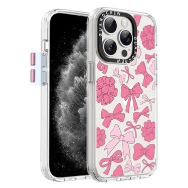 Imagem de GuardCrew Capa para iPhone 15 Pro Max, [proteção contra quedas de grau militar de 3,5 m à prova de colisão] [antiamarelamento e antidescasca] capa de telefone fina à prova de choque transparente TPU