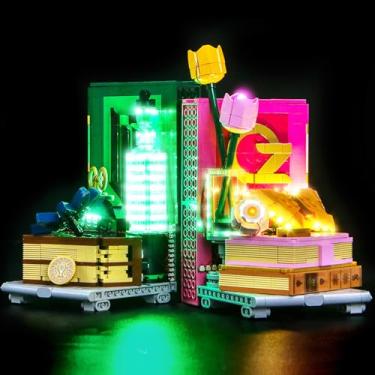 Imagem de BrickBling LED Lighting Kit Compatible with Lego Wicked Glinda & Elphaba Bookends, Creative Light Compatible with Lego 75691-Lights Only, Not Come with Model (75691 Light)