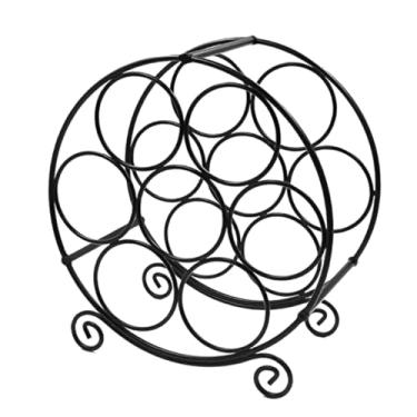 Imagem de Bothyi Suporte de mesa para vinhos, adega independente para 7 garrafas, ideal para despensa, bar ou adega.