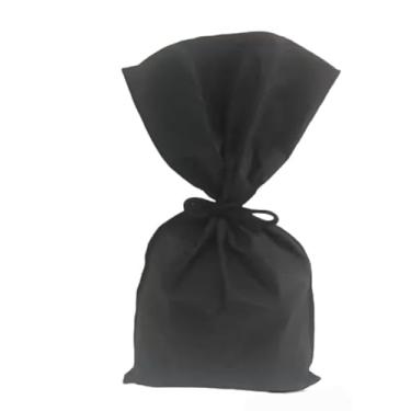 Imagem de 3 Saco Grande Tnt 35x50cm para Presente, Organizar, Multiuso, Sacolinha de natal. (Preto)