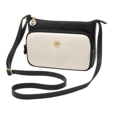 Imagem de Bolsa De Couro Legítimo Feminina Com Bolso Mariart Rosalina