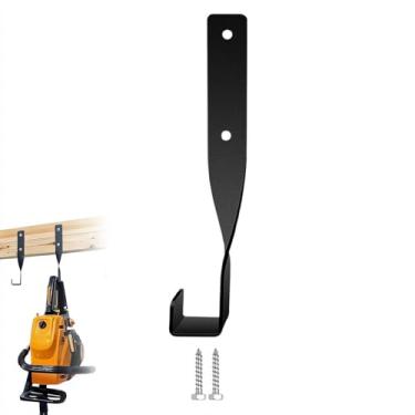 Imagem de Suporte de motosserra – 1 peça de organização vertical que economiza espaço, suporte de motosserra resistente para organização de garagem, gancho de rack de armazenamento de motosserra, para jardim