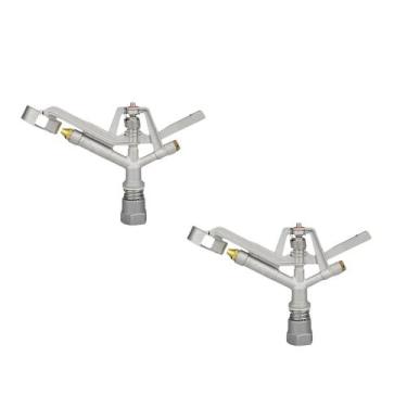 Imagem de 2 und Aspersor CPremio metalico Agricola Irrigador lavoura - KF Import