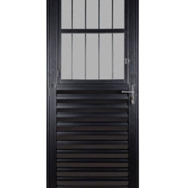 Imagem de Porta Postigo Direita Vidro Mini Boreal 210x90cm Ecosul Esquadrisul