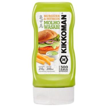 Imagem de Molho Branco Wasabi Kikkoman 210g