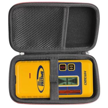 Imagem de Maoershan Estojo de transporte rígido de viagem compatível com receptor de nível laser Spectra Precision HR320 (apenas capa)