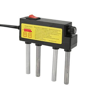 Imagem de Solinder Máquina Eletrolisadora de água, Fusível Anti-vazamento, Teste Fácil, Hastes de Metal, Plug and Play para Produção e Consumo de água Pura, Torneira, Poço, Mar, água do Tanque de (Plugue dos