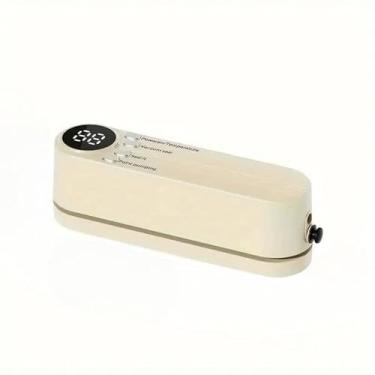 Imagem de Selador a Vácuo Compacto USB Recarregável com Visor Digital, Selagem Rápida para Alimentos