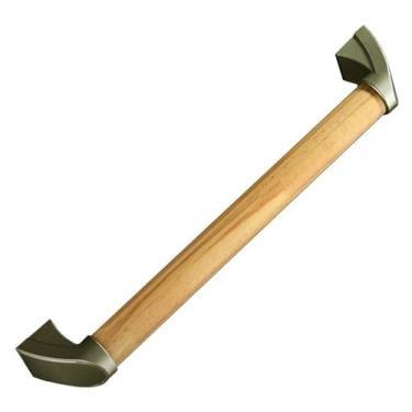 Imagem de Corrimões de segurança para banheiro apoios de braços de madeira para banheiro trilho de mão de banho deslizante para chuveiros corrimão de suporte, para crianças idosas com deficiência, mulheres