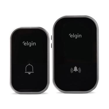 Imagem de Campainha sem Fio Conjunto Preto