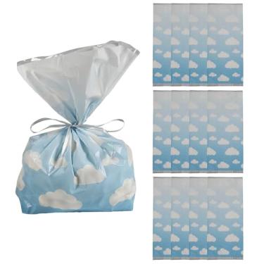 Imagem de 12,7 cm x 11 1/5.1 cm Cloud Party Blue Sky & Clouds Celofane Bags - 12 peças