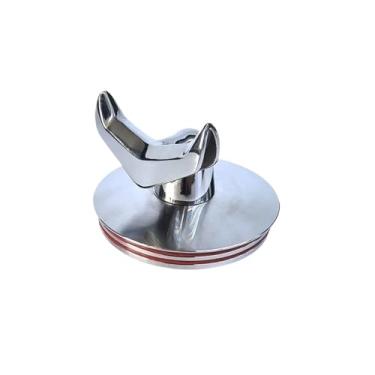 Imagem de Compatível com Delonghi EC680/EC685 - Acessório para máquina de café expresso com bico duplo deformável e detalhes em moeda dourada.(Horn-shaped)