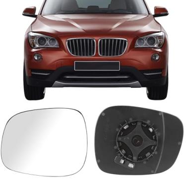 Imagem de Vidro de substituição do espelho do lado do motorista para BMW X3 2011-2014 Placa traseira aquecida com energia para retrovisor do carro para BMW X3 2011 2012 2013 2014