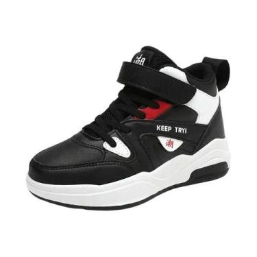 Imagem de Tênis De Basquete Infantil Duráveis, Respiráveis, Antiderrapantes E Le