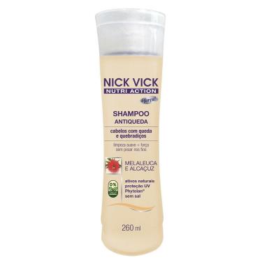 Imagem de Shampoo Antiqueda Nick Vick Nutri Action 260ml