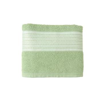 Imagem de Toalha de Banho Avulsa Urbane 100% Algodão – 1,45m x 75cm – Gramatura 360g/m² Felpuda e Macia – Alta Absorção e Secagem Rápida (01, Verde)