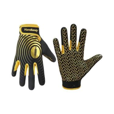 Imagem de Luvas De Futebol Juvenil Antiderrapantes Sticky Design Clássico Luvas 