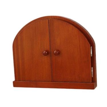 Imagem de Bothyi Protetor de Interruptor de Luz de Madeira para Porta, Decoração para Casa, Proteção contra Poeira, Tampa para Tomada Elétrica, Marrom Avermelhado