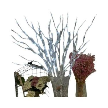 Imagem de Luzes De Fada Em Ramos De Bétula Flexíveis, Operadas Por Bateria, Deco