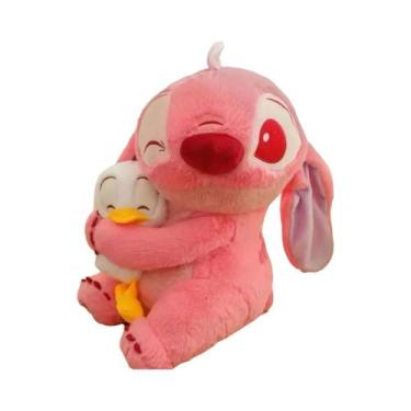 Imagem de Boneco De Pelúcia Disney Stitch De 22cm, Pato Fofo Lilo, Brinquedo De 