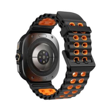 Imagem de Pulseira De Silicone Esportiva Samsung Galaxy Watch Ultra 2025/7, Aces