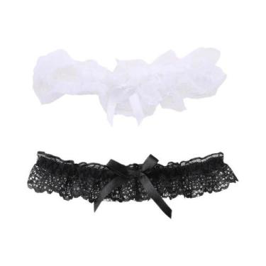 Imagem de Cinta De Renda Branca Para Noivas Nova Moda Laço Lingerie De Casamento