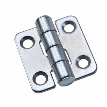 Imagem de Dobradiças de aço inoxidável para móveis de equipamentos industriais que podem ser abertas 180 graus, 1 peça (ferro)