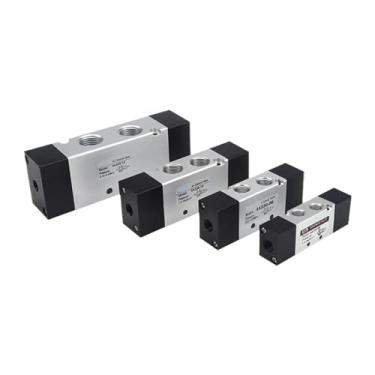 Imagem de Válvula de controle de ar 4A220-08/210-06/320-10 4A420-15 Válvula de controle de inversão pneumática de 5 posições de 2 vias (4A120-06)