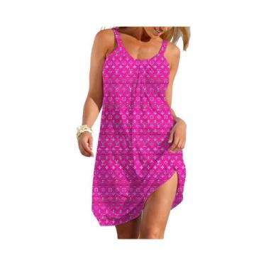Imagem de Vestido Feminino De Verão Em A, Casual E Trendy, Estilo Y2K, Vestidos 