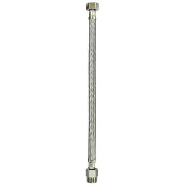 Imagem de Engate Flexível Aço Inox Trançado Canopla 1/2``X60Cm Japi