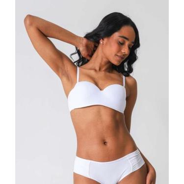 Imagem de Sutiã sem alça Com Bojo Marisa Branco-21063, Branco, 44