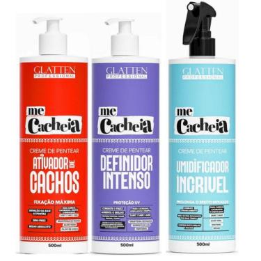 Imagem de Glatten Me Cacheia Ativador de Cachos e Definidor e Umidificador