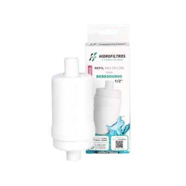 Imagem de Kit 02 Un Refil Multiflow Hidrofiltros Bebedouros Geladeiras