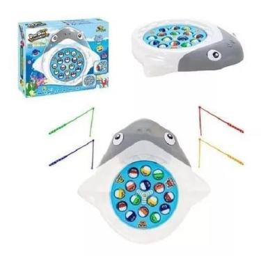 Imagem de Brinquedo Pega Peixe Doo Doo Crazy Tubarão - TOYS