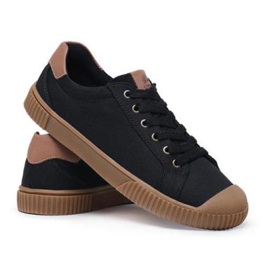 Imagem de Tenis Feminino Star Casual Carmina Morana Super Leve, Preto, 37