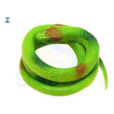 Imagem de Cobra De Borracha Serpente Macia Pegadinha Brinquedo 115 Cm - Toys, Se